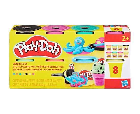 PLAY-DOH масса для лепки 8 шт