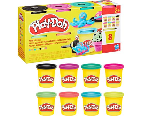 PLAY-DOH масса для лепки 8 шт