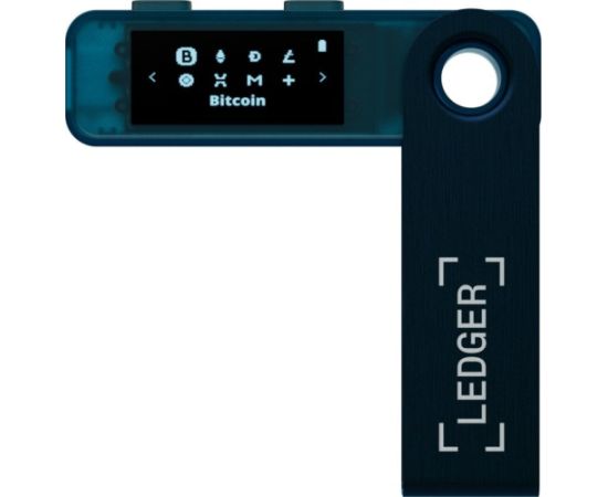 Ledger Nano S Plus Crypto Sapphire Blue Kriptovalūtas maks