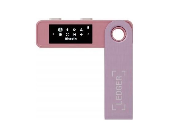 Ledger Nano S Plus Crypto Pastel Pink Kriptovalūtas maks