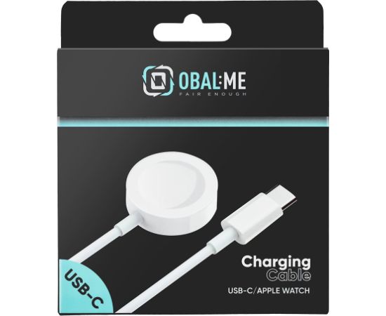 OBAL:ME Зарядный кабель для Apple Watch USB-C белый