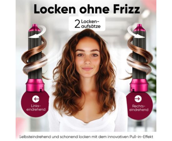 Hot air styler ProfiCare, gray-pink