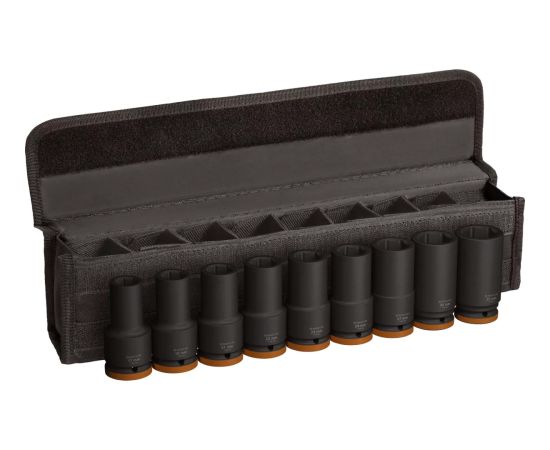 Bosch PRO Impact socket set 3/4", 9-piece (black, deep)