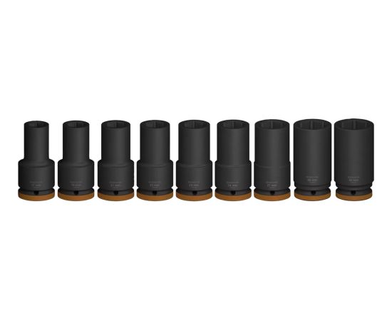 Bosch PRO Impact socket set 3/4", 9-piece (black, deep)