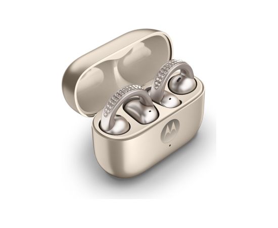 Motorola moto buds loop Headset Wireless Ear-clip-on Calls/Music/Sport/Everyday Bluetooth Beige