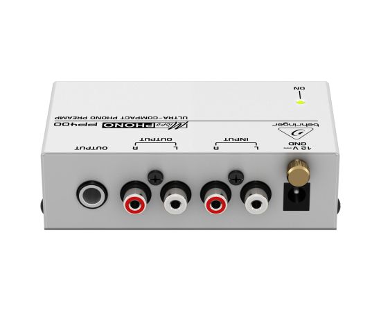Behringer PP400 - phono preamplifier, white