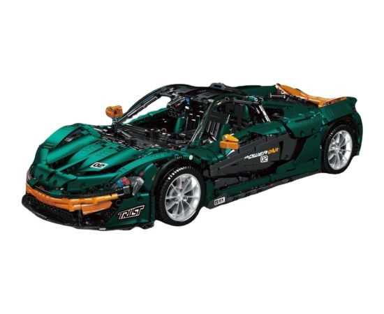 Leantoys Construction Bricks Sports Car Green 1:8 P1 3268pcs