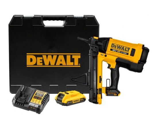 Akumulatora naglotājs DeWalt DGN845D1-QW; 18 V; 1x2,0 Ah akum.
