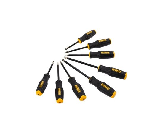 Skrūvgriežu komplekts DeWalt DWHT65102-0; 8 gab.