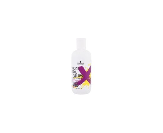 Schwarzkopf Good Bye Yellow Neutralizing Shampoo - Shampoo neutralizing yellow tones for colored and highlighted hair 300ml