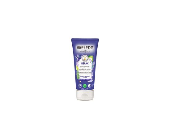 Weleda Aroma Shower Relax Comforting Creamy Body Wash - Soothing shower cream 200ml Ķermeņa kosmētika