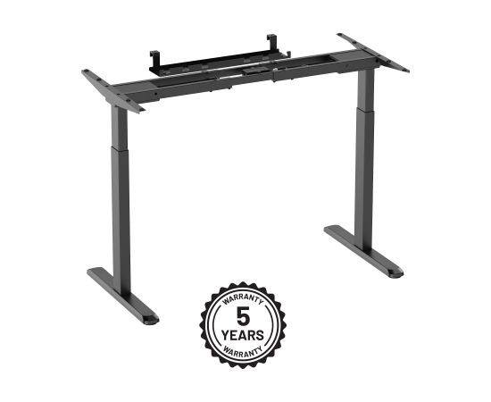 Adjustable Height Table Frame Up Up Bjorn, Black