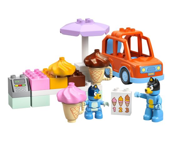 LEGO DUPLO BLUEY Wyprawa po lody z Blue 10458