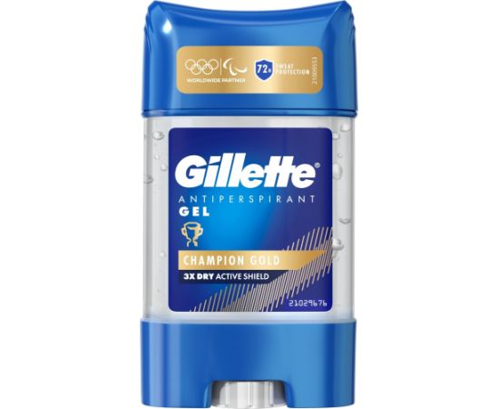 Gillette Dezodorant w żelu dla mężczyzn 70ml Champion Gold