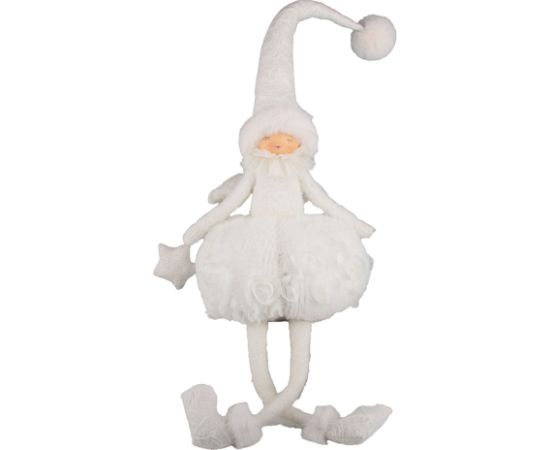 Decoration FAB EMILIA H83cm, pixie, white