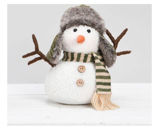 Decoration FUN RON H33cm, snowman