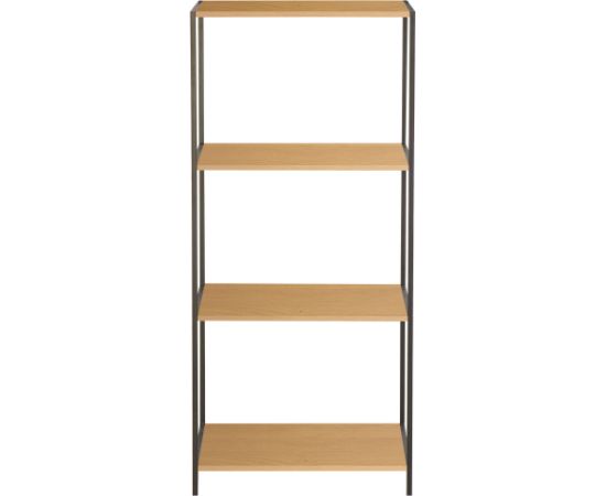Shelf HARPER 50x30xH110,5cm, ash/black