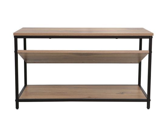Shoe rack DIMITRA 80x40xH45cm, rustic/black