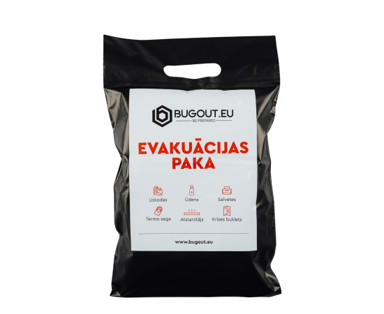 Evakuācijas paka ārkārtas situācijām (Evacuation Pack)