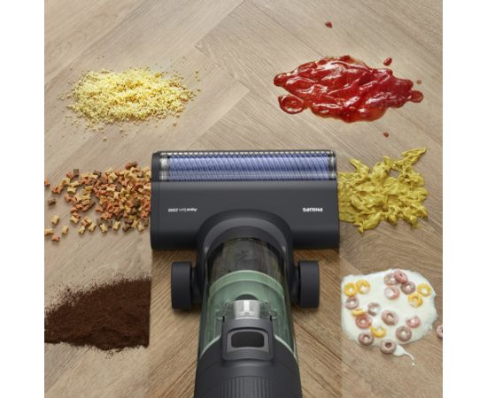 Philips 7000 series XW7263/11 stick vacuum/electric broom 2-in-1 stick vacuum Battery Dry&wet Bagless 0.45 L Black