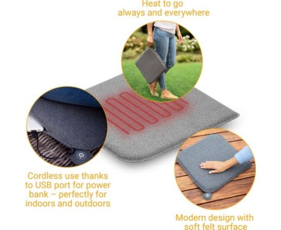 Medisana OL 600 Outdoor Chair Cushion (grey)
