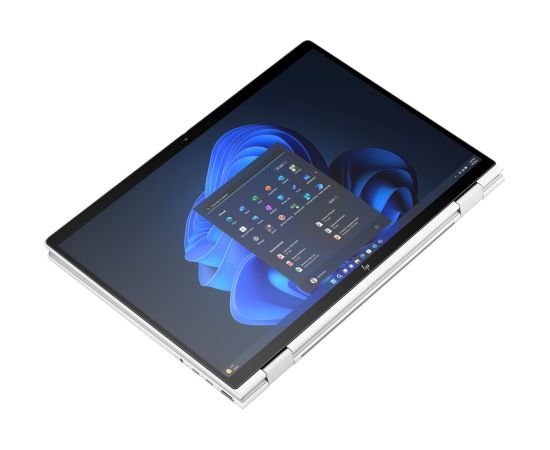 HP Elite x360 G11 Intel Core Ultra 7 155H Hybrid (2-in-1) 35.6 cm (14") Touchscreen WUXGA 32 GB LPDDR5x-SDRAM 1 TB SSD Wi-Fi 6E (802.11ax) Windows 11 Pro AI PC Silver