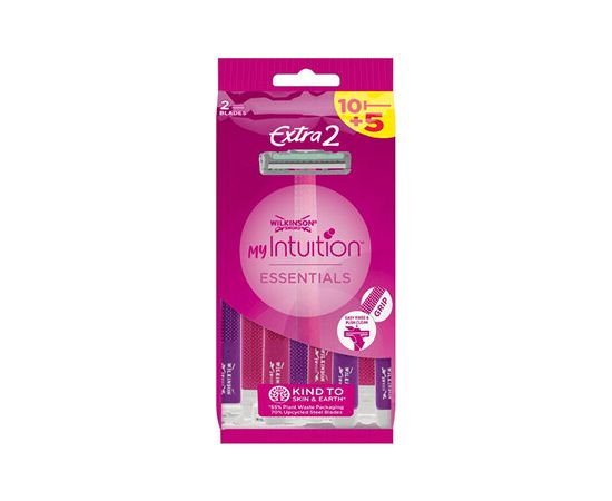 Wilkinson Sword My Intuition Essentials - Jednorázový holicí strojek 10 + 5 ks