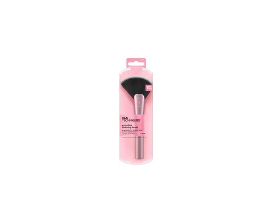 Real Techniques Cheek Extra Big Finishing Brush - Kosmetický štětec na pudrový rozjasňovač nebo bronzer 1.0ks
