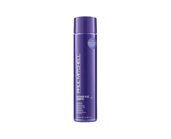 Paul Mitchell Platinum Plus Shampoo - Tónovací šampon pro blond vlasy 300ml