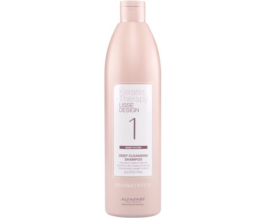 ALFAPARF_Keratin Therapy Lisse Design Deep Cleansing Shampoo szampon głęboko oczyszczający 500ml
