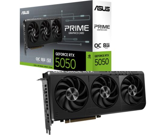 VGA PCIE16 RTX5050 8GB GDDR6/PRIME-RTX5050-O8G ASUS