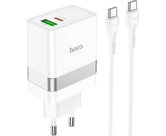 Tīkla lādētājs Hoco USB A + Type C PD QC3.0 3A 30W N21