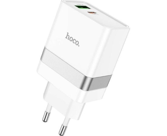 Tīkla lādētājs Hoco USB A + Type C PD QC3.0 3A 30W N21