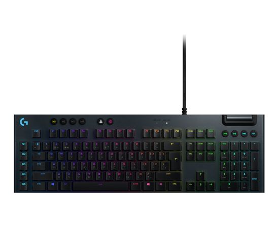 LOGITECH G815 Corded LIGHTSYNC Mechanical Gaming Keyboard - CARBON - NORDIC - TACTILE