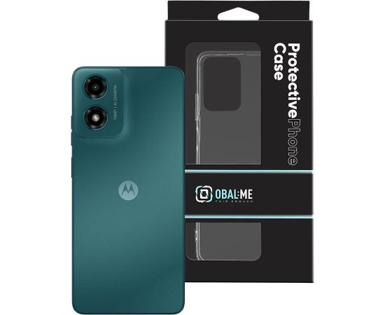 OBAL:ME TPU Cover for Motorola G04 Transparent