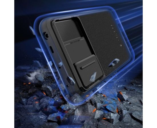 Tech-Protect Velar Cam+ case for Xiaomi Redmi Note 13 Pro 5G | Poco X6 5G - black