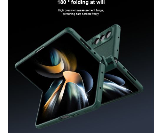 Nillkin Super Frosted FOLD Slot+Stand Back Cover for Samsung Galaxy Z Fold 4 Black
