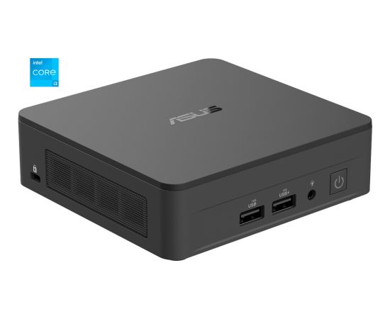 ASUS NUC 13 Pro Slim RNUC13ANKI3048C2I, Mini PC (black, Windows 11 Pro 64-bit)
