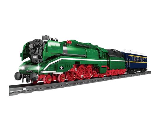 Leantoys Construction Blocks Remote Controlled Steam Locomotive RC 2348 el.