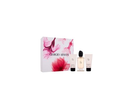 Giorgio Armani Sí Dárková sada EDP 100 ml, sprchový gel 50 ml a tělové mléko 50 ml 100ml