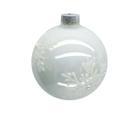 Christmas ornament JOY FROST D8cm, glass
