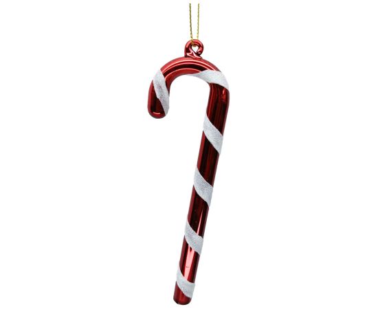 Christmas ornament JOY CANDY CANE 13.5cm, glass