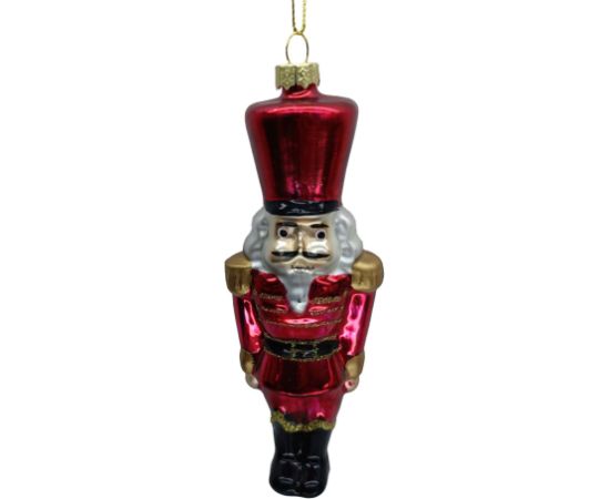 Christmas ornament JOY NUTCRACKER 15.5cm, glass