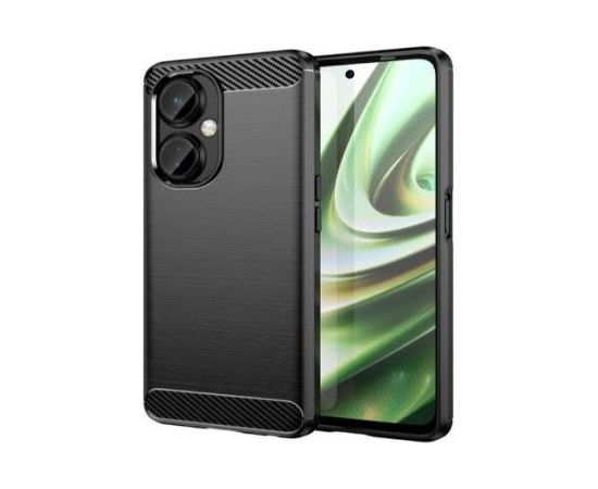 iLike Oneplus  Case case for OnePlus Nord CE 3 flexible silicone carbon cover Black
