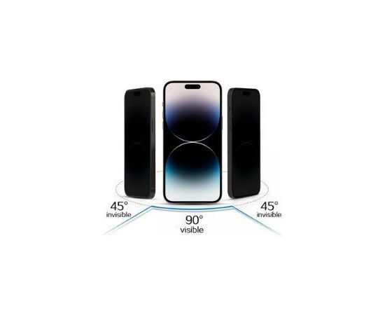 iLike Samsung  GALAXY S23 FE TEMPERED PRIVACY GLASS Black