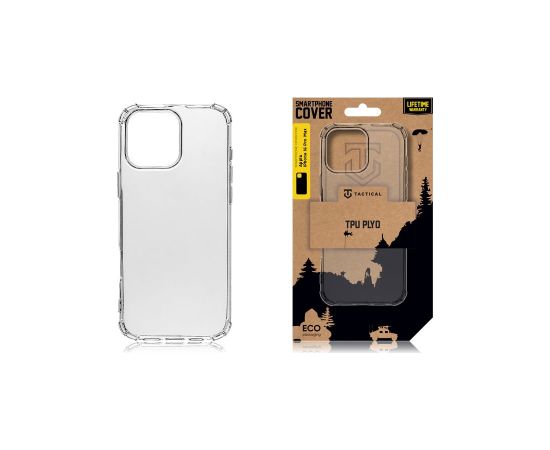 Tactical TPU Plyo Cover for Apple iPhone 16 Pro Max Transparent