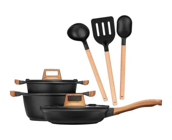 Smile MGK-23 8-piece cookware set with accessories