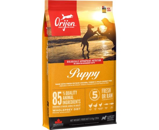 Orijen Puppy Chicken, Fish, Turkey 11.4 kg