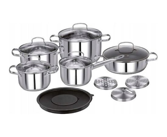 Smile 14-piece cookware set MGK-22 with cutting board set