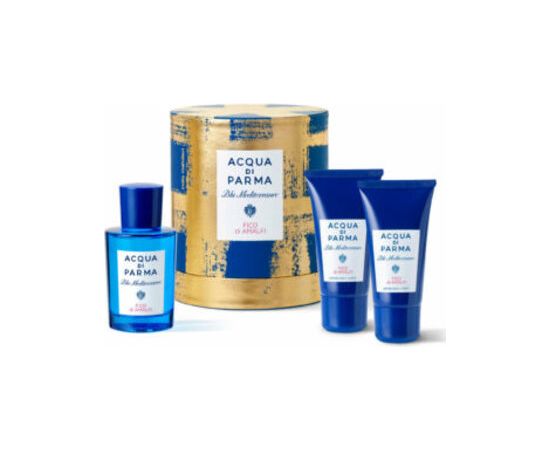 Acqua Di Parma Blu Mediterraneo - Fico di Amalfi Dárková sada EDT 100 ml, tělové mléko 75 ml a tekuté mýdlo 75 ml 100ml